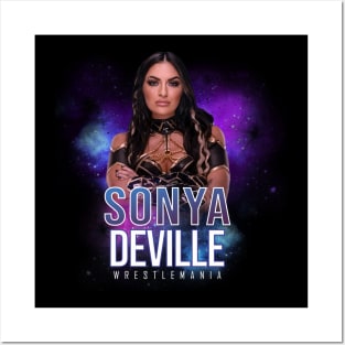 sonya deville wrestle Posters and Art